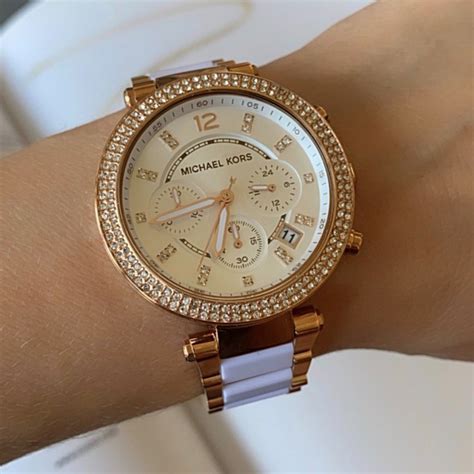 zegarek michael kors rose gold|michael kors mini rose gold.